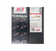 Твердосплавна пластина токарна VCMT 160408-OM AMS1035C AGIR