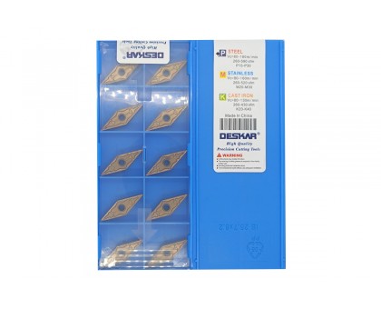 Твердосплавная пластина токарная VNMG 160404-TM LF9018 DESKAR, фото 1