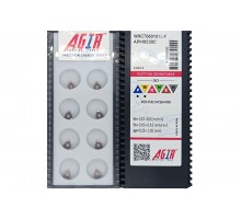 Твердосплавная пластина сверлильная WBGT 060101L-F APM0530C AGIR