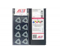 Твердосплавная пластина сверлильная WCGX 080412-FN AU1035MC AGIR