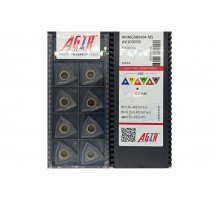 Твердосплавная пластина токарная по чугуну WNMG 080404-MS AK1030YB AGIR