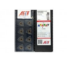 Твердосплавная пластина токарная по чугуну WNMG 080412-MS AK1030YB AGIR Твердосплавная пластина токарная по чугуну WNMG 080412-MS AK1030YB AGIR