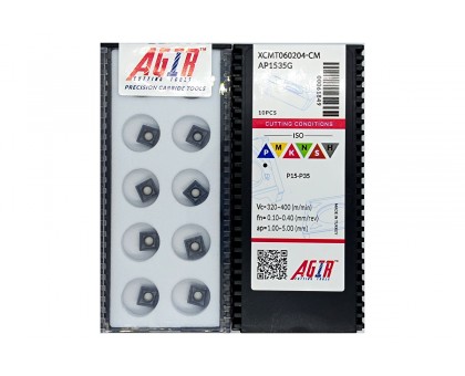 Твердосплавная пластина сверлильная XCMT 060204-CM AP1535G AGIR, фото 1