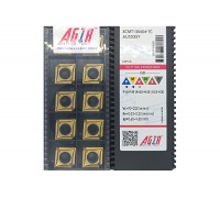 Твердосплавная пластина сверлильная XCMT 130404-ТC AU1035Y AGIR