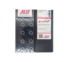 Твердосплавна пластина фрезерна XNEX 080608TR-M13 AU1535G AGIR