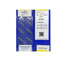 Твердосплавная пластина канавочная-отрезная ZTFD 0303-MG YBG202