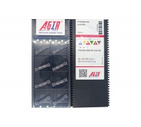 Твердосплавная пластина канавочная-отрезная ZTHD 0504-MG AU1535G AGIR