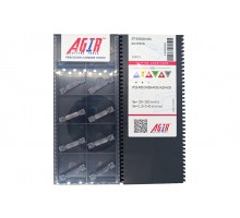 Твердосплавная пластина канавочная-отрезная ZTHD 0504-MG AU1535G AGIR